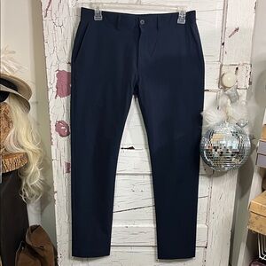 NWOT J. Crew FLEX Deep Blue Dress Pants W32 L32 SLIM
